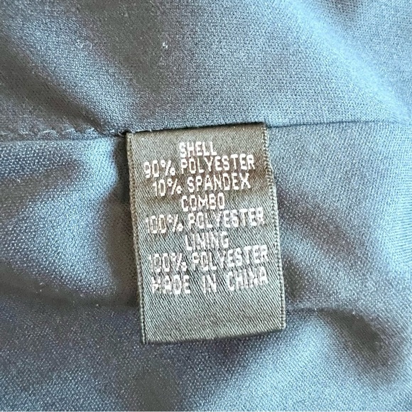 Adrianna Papell Women's Black Floral Sheath Knee Length Dress 8 Formal Party EUC - Picture 11 of 12